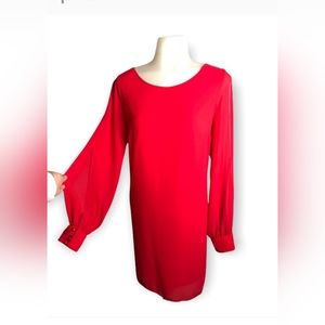 A. BYER Red dress size S